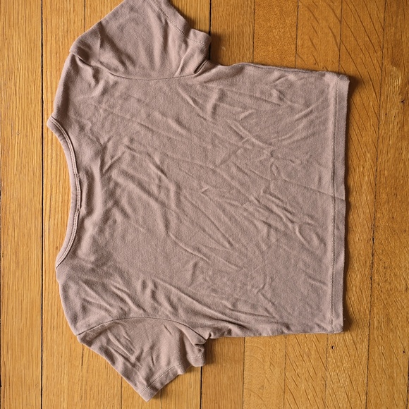 Zara Women's Brown Stretchy Crop-top, Size M - Picture 2 of 3